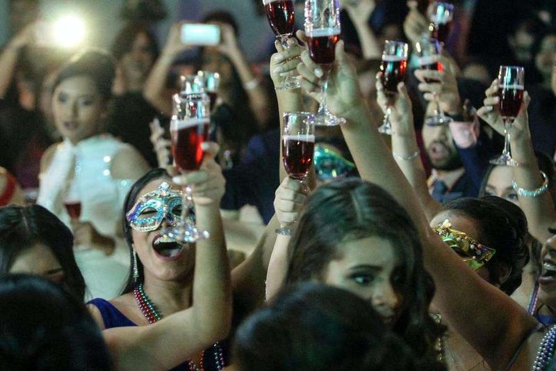 Soirée étudiante.