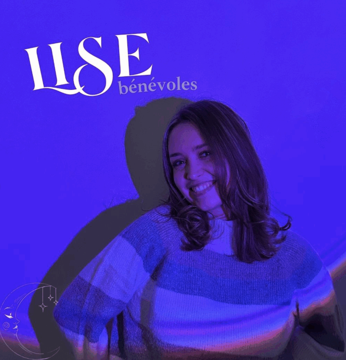 Photo de Lise qui gère les bénévoles