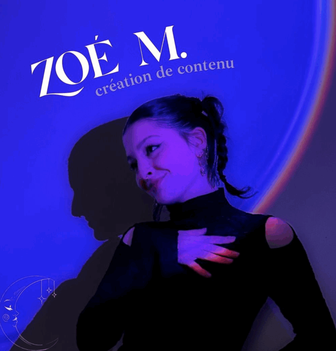 Photo de Zoé M. qui gère la création de contenu