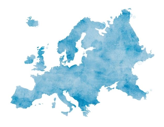 Ils s’agit de la carte du monde, un choix en rapport avec le principe d’Erasmus.