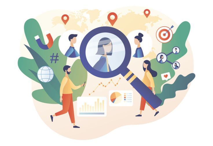 Analyse du public cible en marketing – Illustration de la recherche de persona et stratégie de ciblage digital